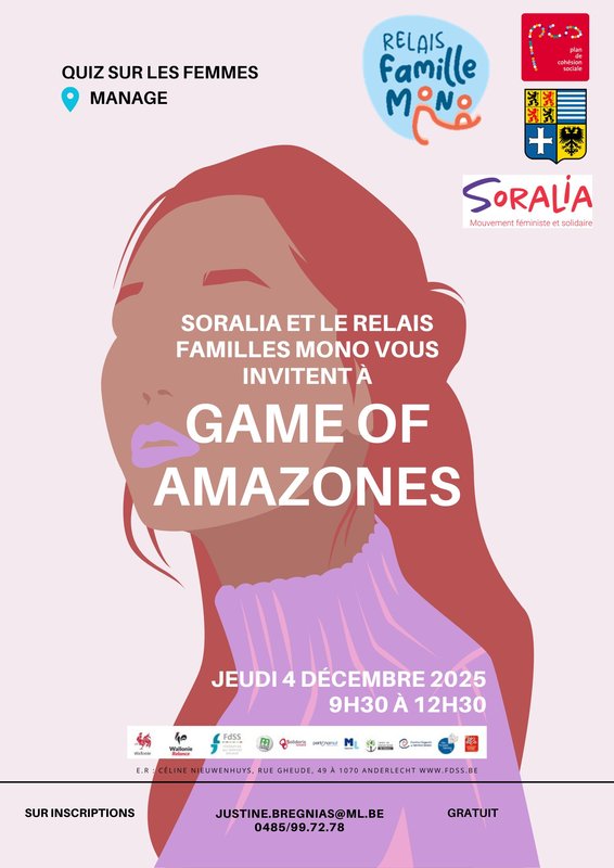 Stages,cours [Parents solo Relais Familles Mono] Games Amazones ✨