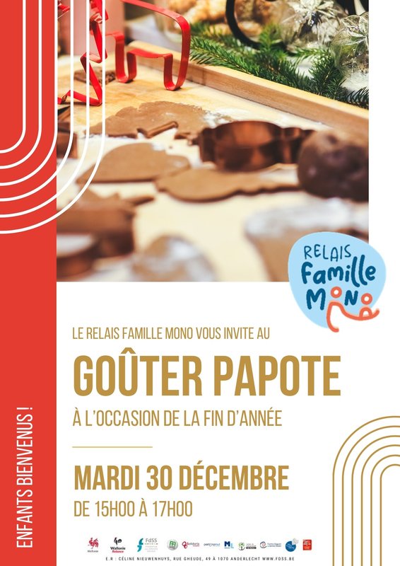 Stages,cours [Parents solo Relais Familles Mono] Goûter Papote ☕✨