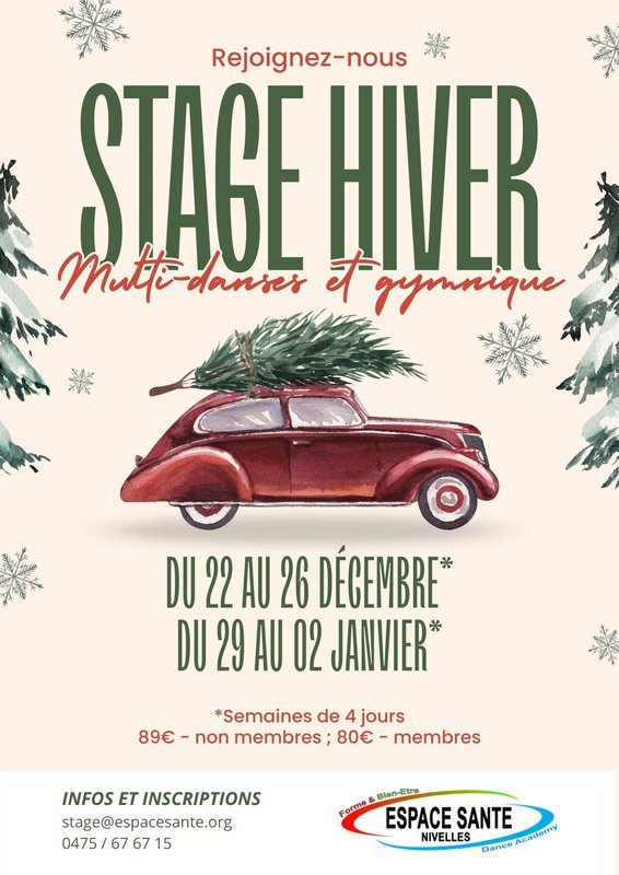 Stages,cours Stage d Hiver
