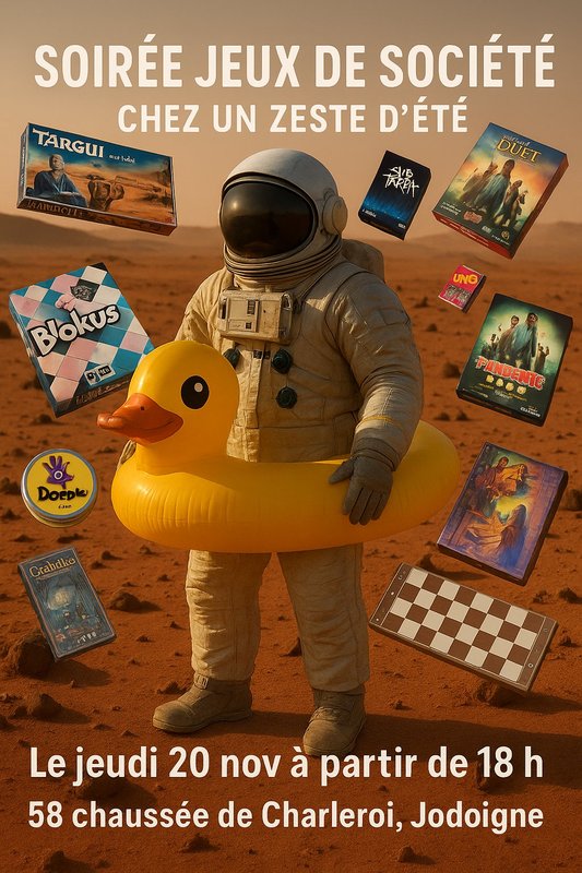 Loisirs Soirée Jeux Société Zeste d’Été Destination 