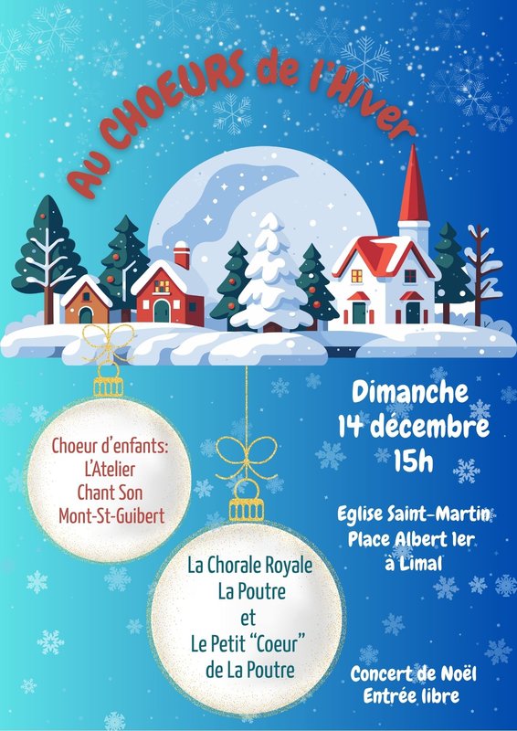 Concerts Au Choeurs l Hiver