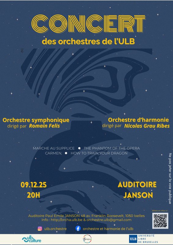 Concerts Concert Noël Orchestres l ULB