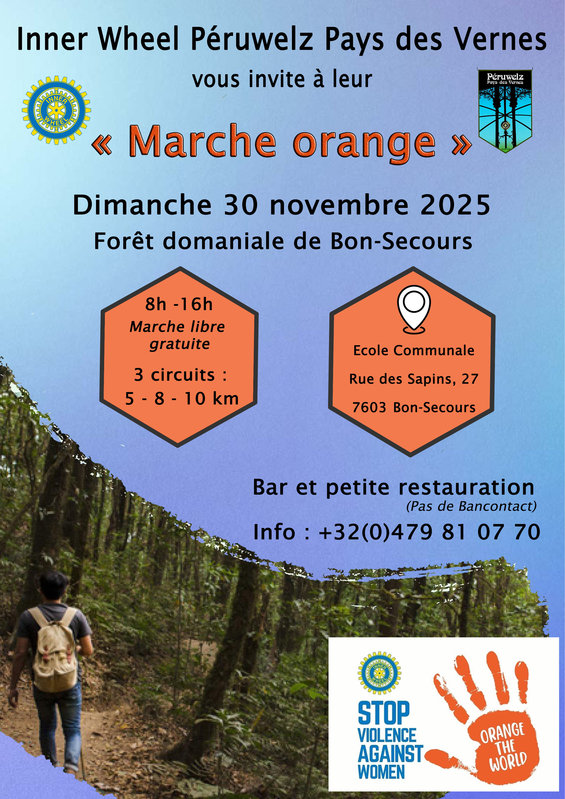 Loisirs « Marche Orange contre violences faites femmes