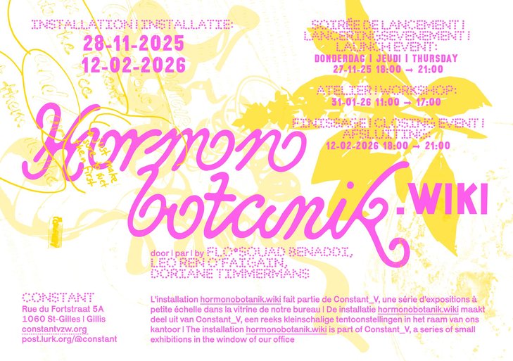 Expositions Constant_V: Hormonobotanik.wiki