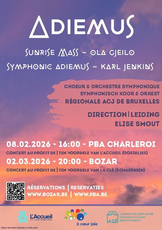 Concerts Adiemus Sunrise Mass