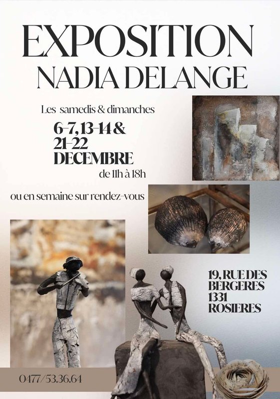 Expositions Exposition Nadia Delange