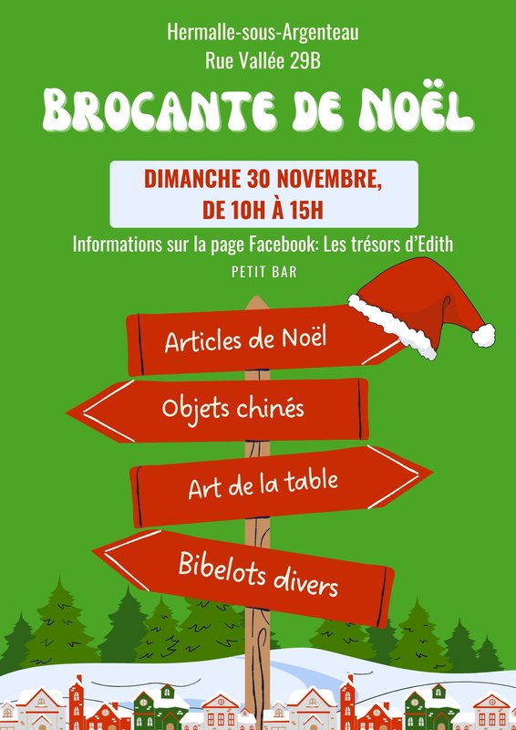 Loisirs Brocante Noël (portes ouvertes  Les trésors d Edith )
