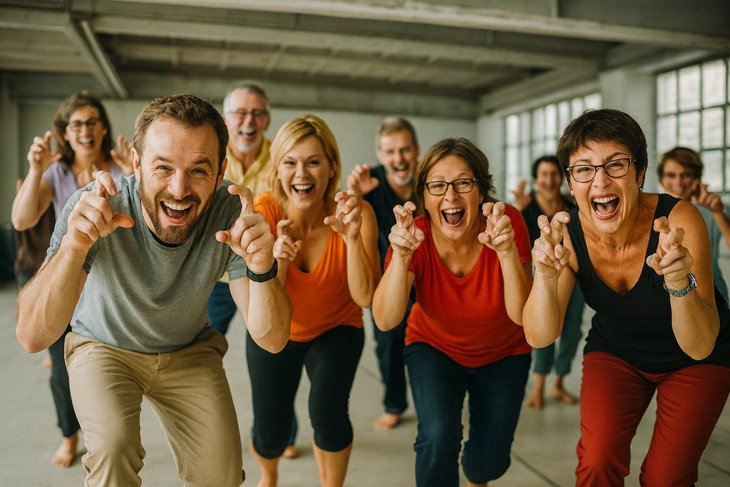 Stages,cours Atelier Yoga Rire - Séance Découverte
