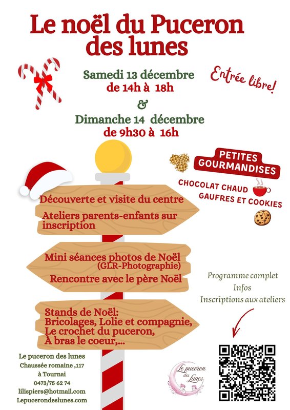 Loisirs Le Noël Puceron lunes