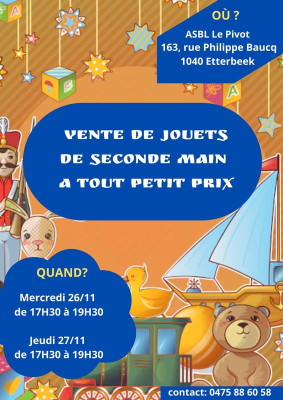 Loisirs Vente jouets seconde main