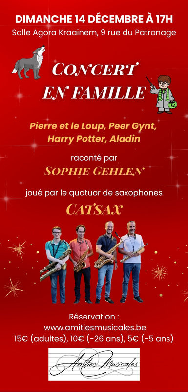 Concerts Concert famille
