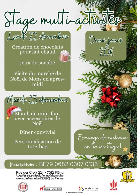 Stages,cours Stage Multi-Activités