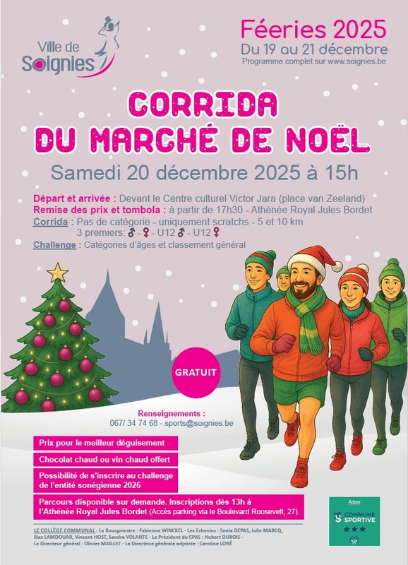 Marchés de Noël Corrida Marché Noël