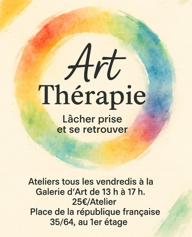 Stages,cours Ateliers d Art-Thérapie pour adultes