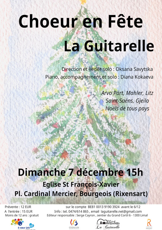 Concerts Chœur Fête