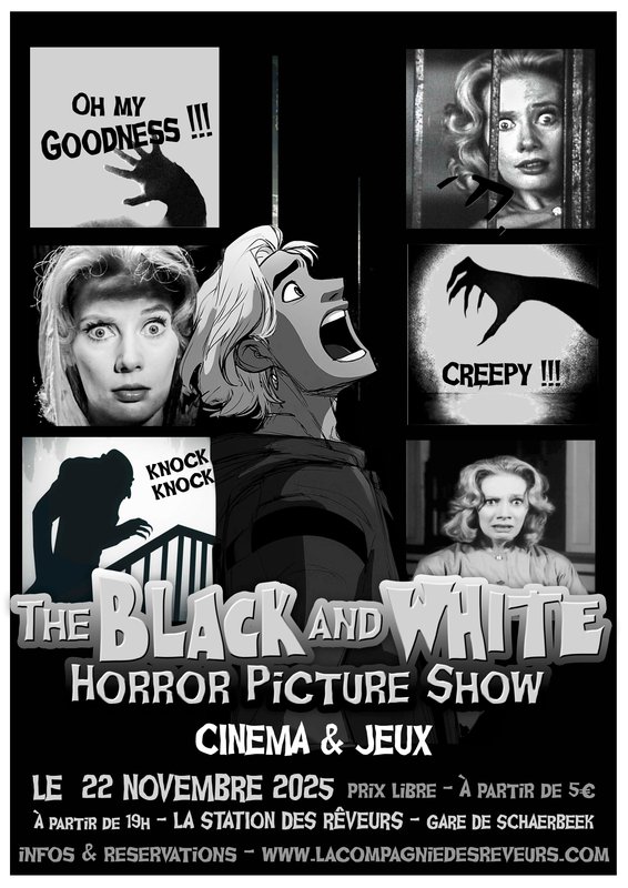 Spectacles The Black & White Horror Picture Show