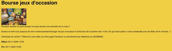 Loisirs Bourse jeux société