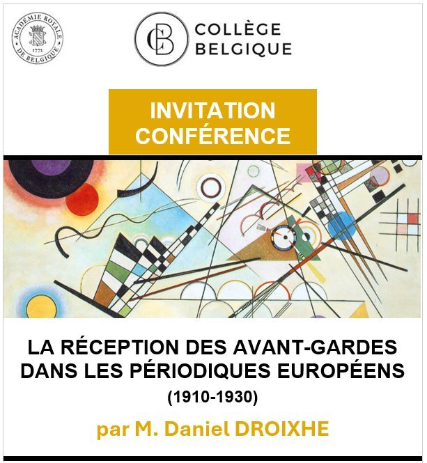 Conférences La réception avant-gardes dans périodiques européens (1910-1930)
