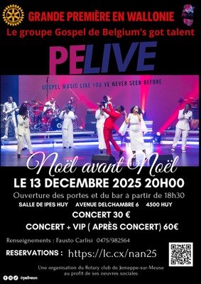 Concerts  Noël avant Noël  - Concert Gospel l IPES 2