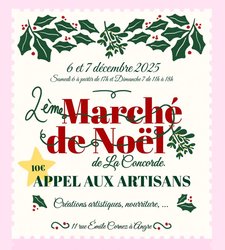 Marchés de Noël 2ème Marché Noël La Concorde