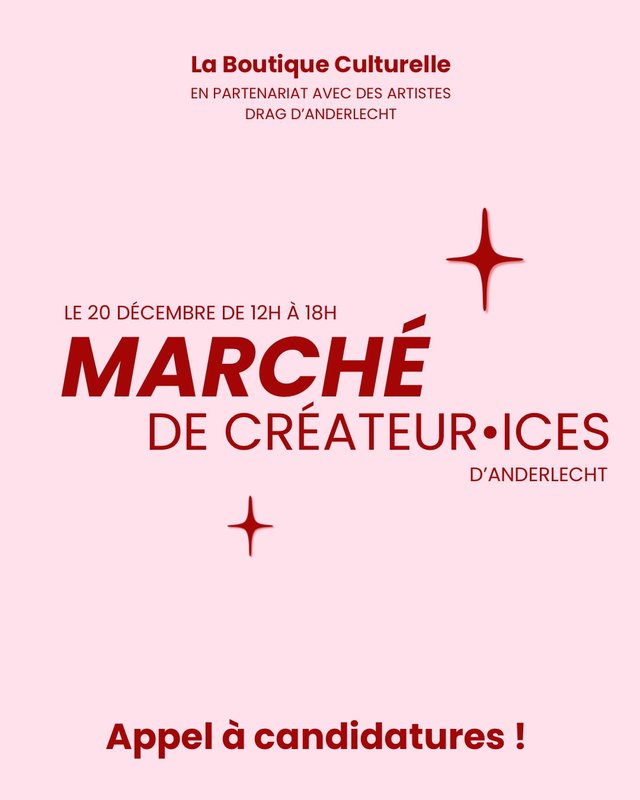 Marchés de Noël Marché créateur•ices Bingo drag