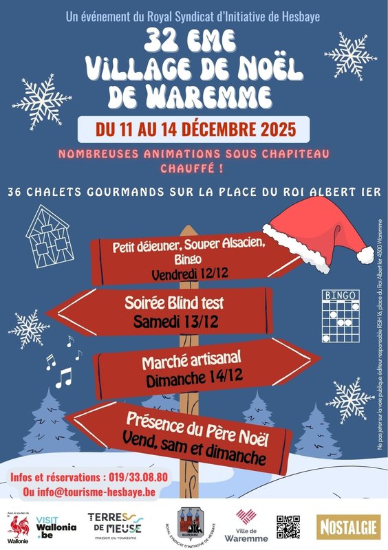 Loisirs 32 Village Noël Waremme