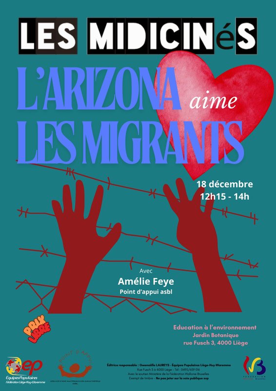 Conférences Midi­ciné : l’Ari­zona aime migrants
