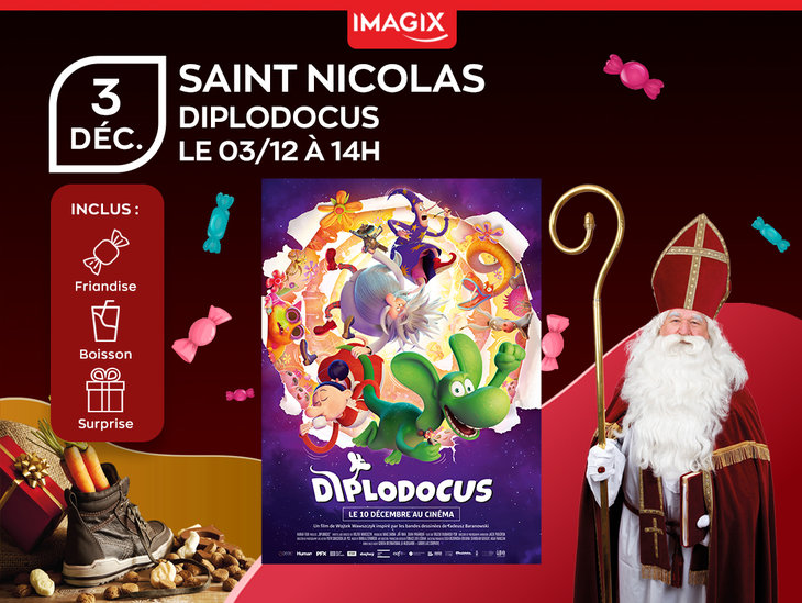 Spectacles Saint-Nicolas | Avant-première Diplodocus (T)