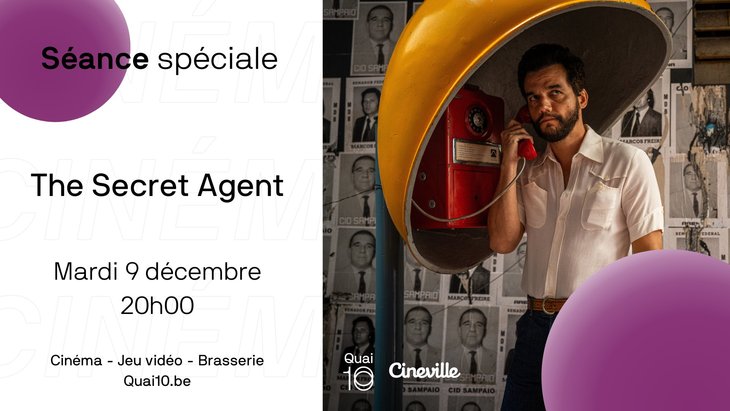 Spectacles Cineville specials - Secret Agent (avant-première)