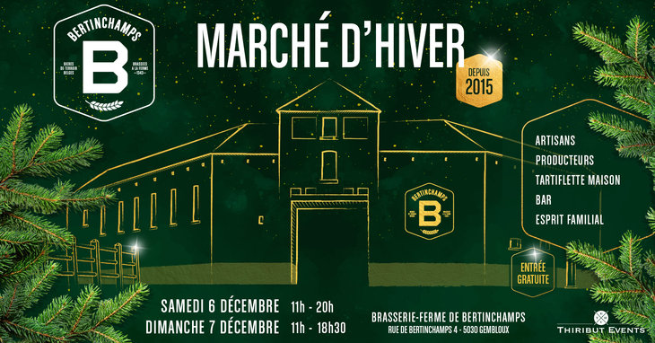 Marchés de Noël Marché d Hiver Bertinchamps entrée gratuite