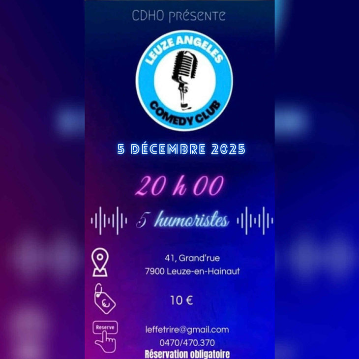 Spectacles Leuze Angeles Comedy Club : Edition 8