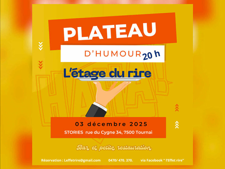 Spectacles L ÉTAGE Rire Soirée  tester vannes 