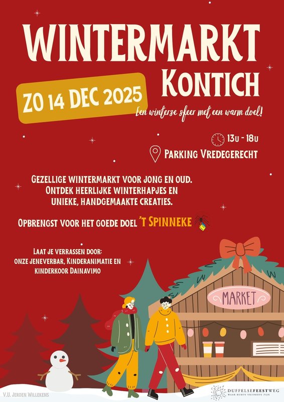 Marchés de Noël Wintermarkt Kontich