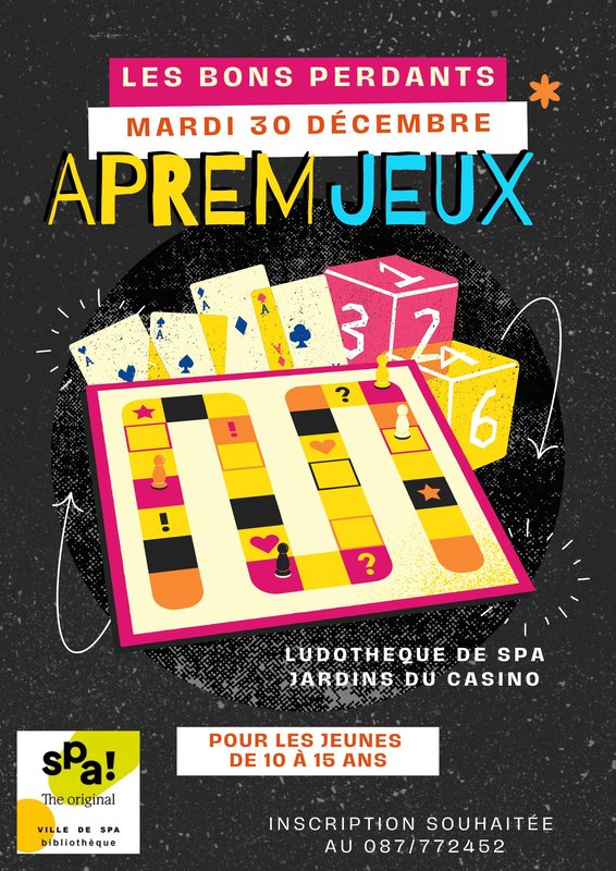 Loisirs Après-midi jeux bons perdants