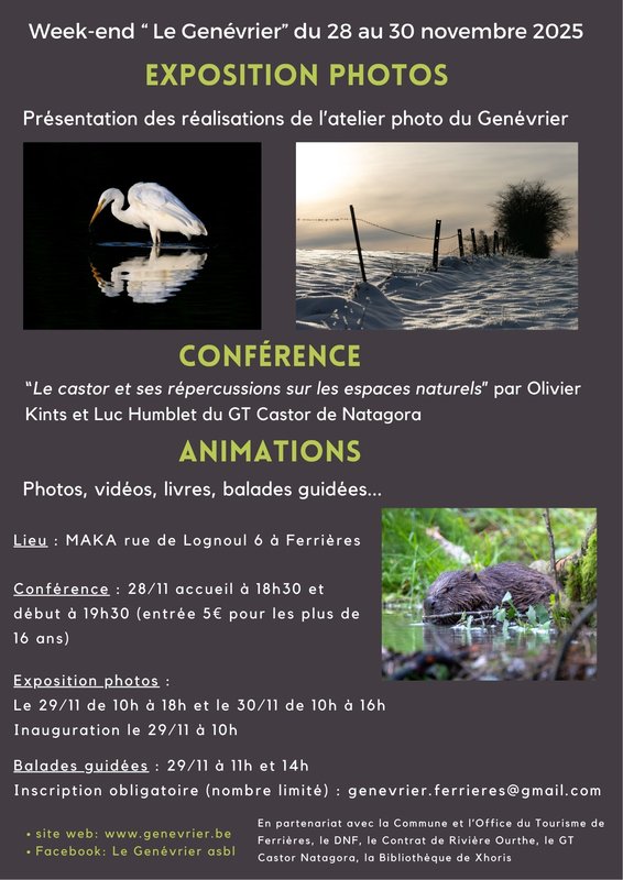 Expositions Exposition réalisations l atelier photo Genévrier.