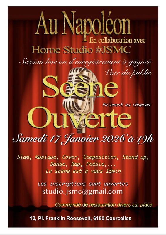 Soirées Scène ouverte