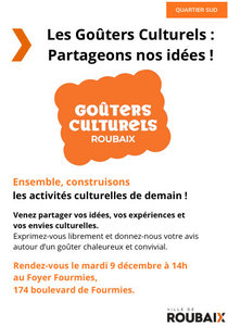 Loisirs GOUTER CULTUREL SUD