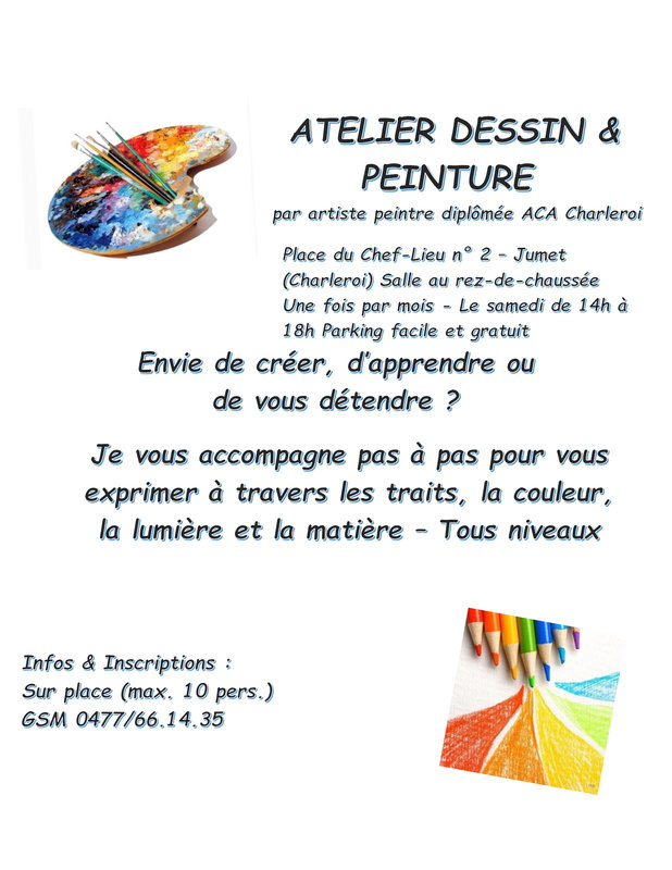 Stages,cours Cours Dessin/Peinture