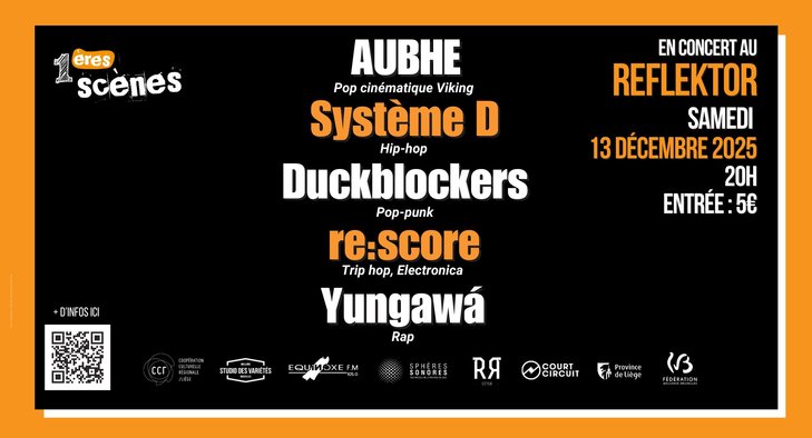 Concerts Concert 1ères Scènes Reflektor