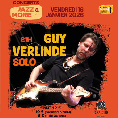 Concerts Concert Jazz&More: Verlinde solo
