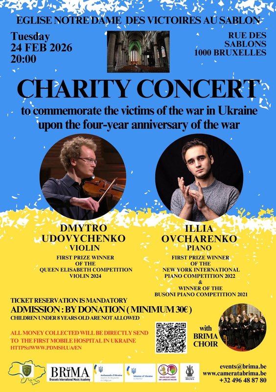 Concerts Charity Concert commemorate victims the in Ukraine