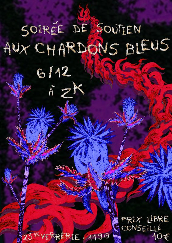 Soirées Rivière Feu Soirée soutien Chardons Bleus