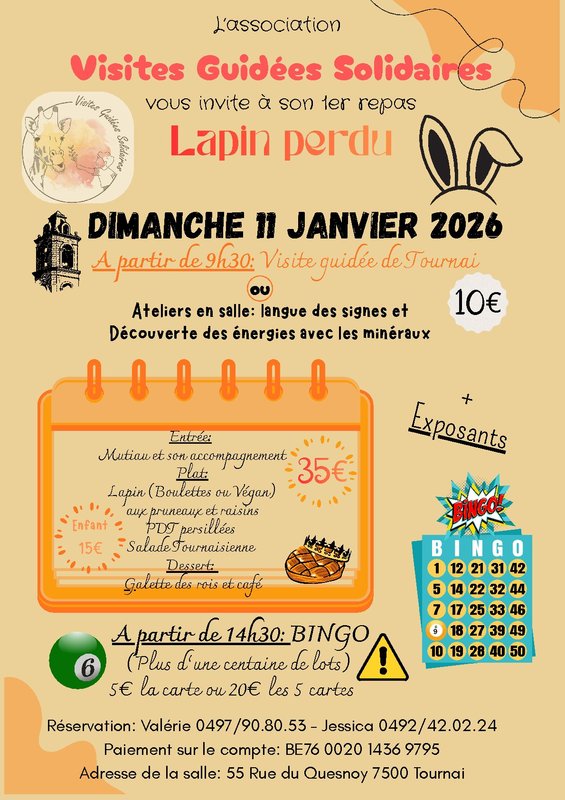 Loisirs Repas lapin perdu