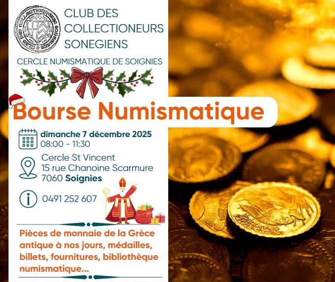 Loisirs Bourse mensuel numismatique