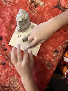 Stages,cours Goûter-sculpture