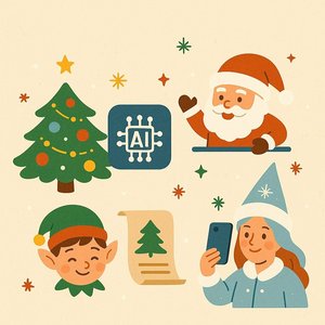 Spectacles Goûters numériques : Noël enchanté l’intelligence artificielle