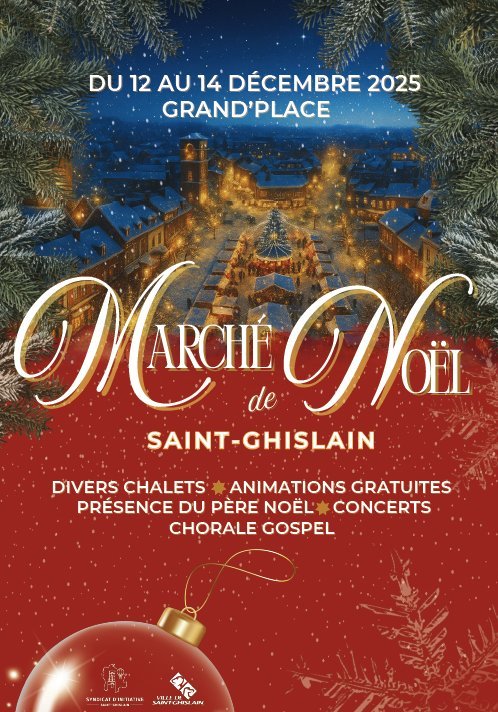 Marchés de Noël Marché Noël Saint-Ghislain