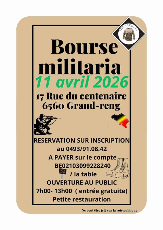 Loisirs Bourse Militaria