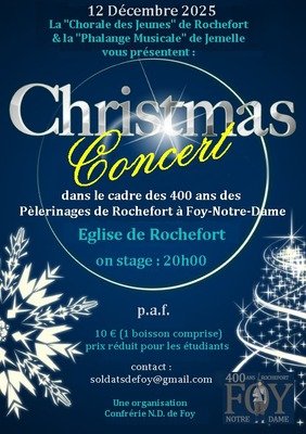 Concerts Christmas Concert Concert Noël multi-chorales Rochefort !