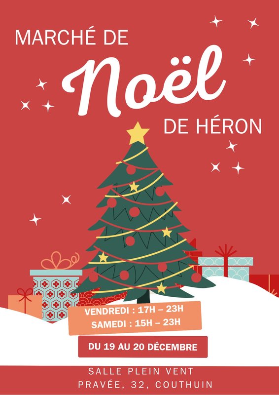 Marchés de Noël Marché Noël Héron